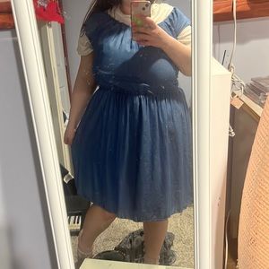 BLUE DRESS